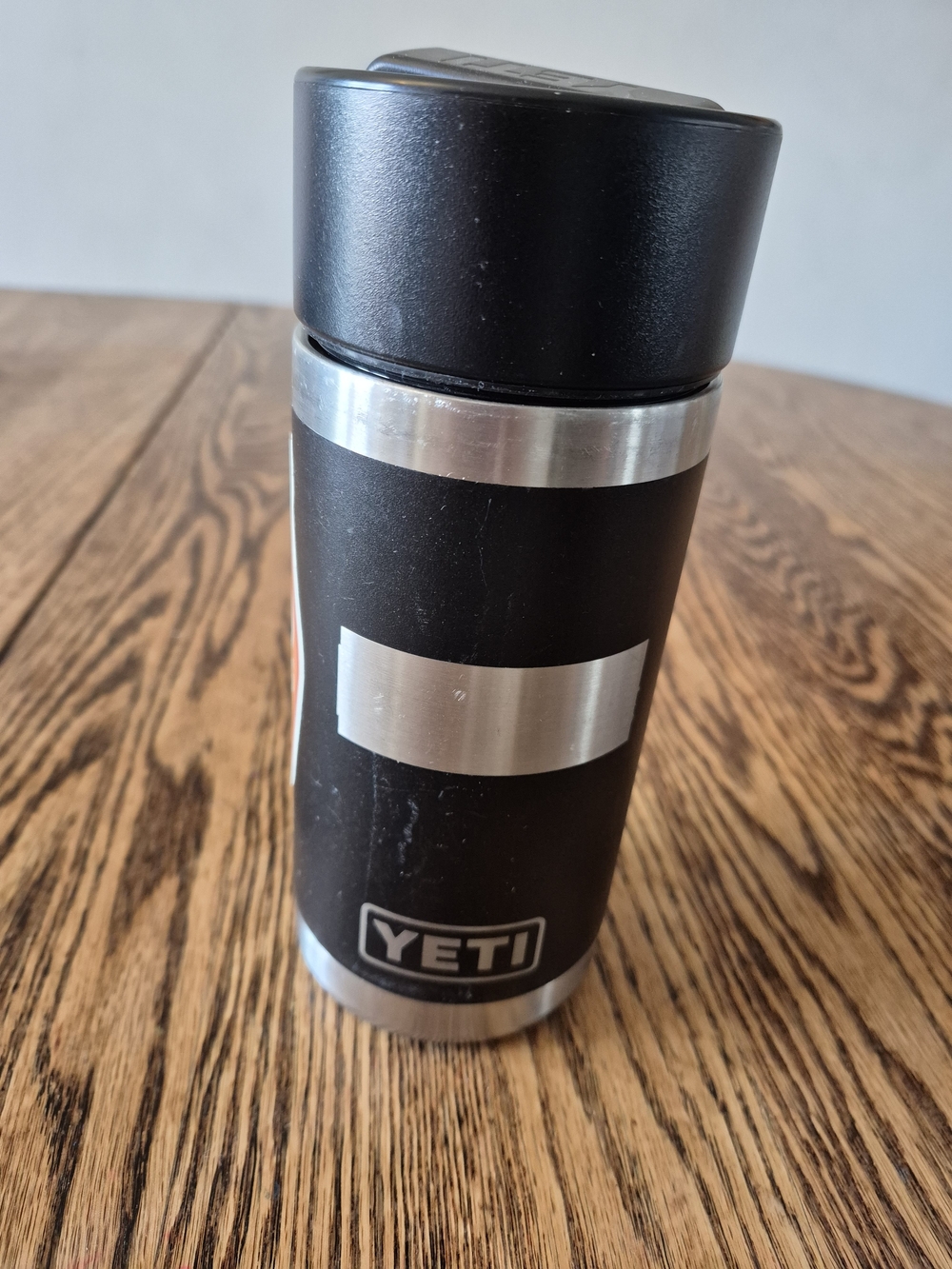 YETI Black Stainless Steel Travel Mug 12 Oz